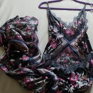 Free People night gown sz L